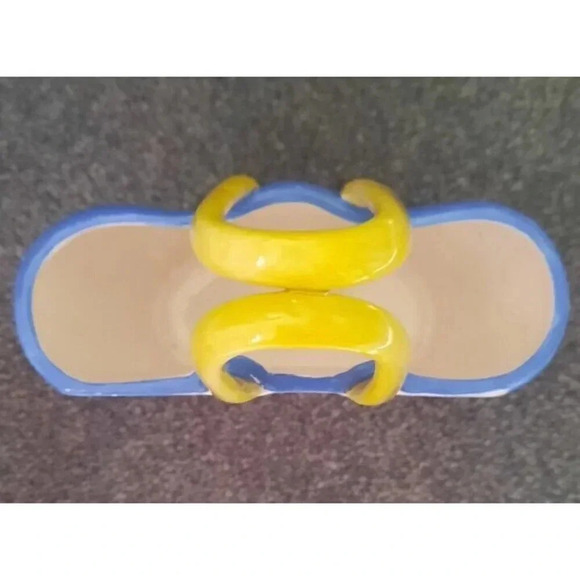 Anne Ormsby Something Fishy Ceramic Tropical Fish Purse Decorative Wall Hanging - Picture 3 of 6